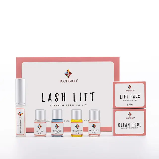 ICONSIGN Lash Lift Kit Lifiting Eyelash Eyelash Enhancer Eyelash Lifting Kit Lash Perm Eye Makeup Can Do Your Logo