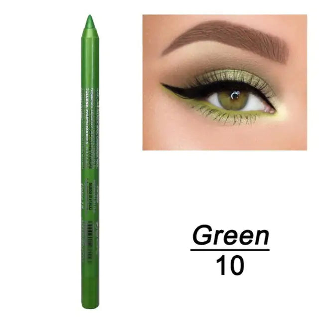 14 kleuren Langhoudende eyeliner