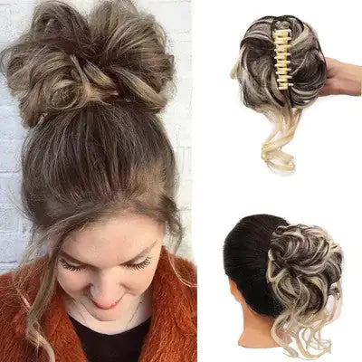 SwirlSensation Hair Bun