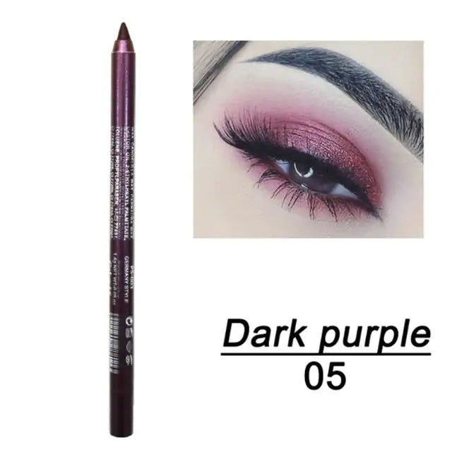 14 kleuren Langhoudende eyeliner