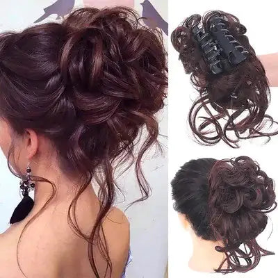 SwirlSensation Hair Bun