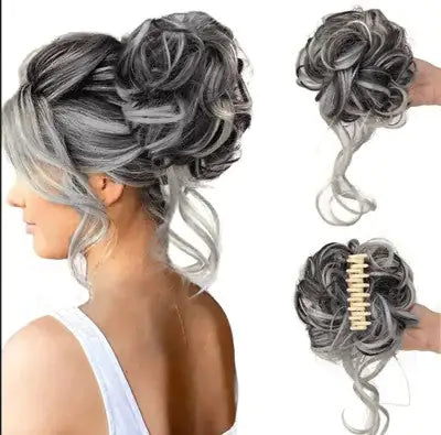 SwirlSensation Hair Bun