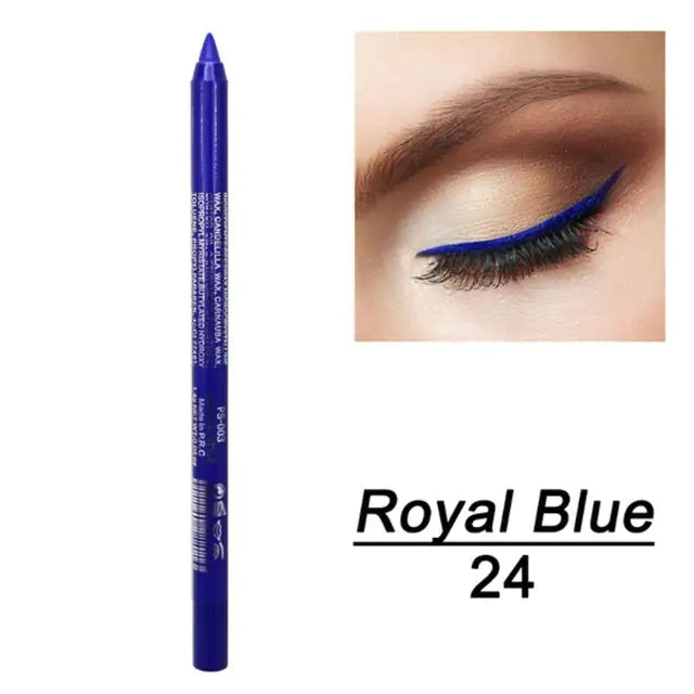 14 kleuren Langhoudende eyeliner