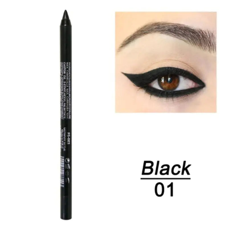 14 kleuren Langhoudende eyeliner